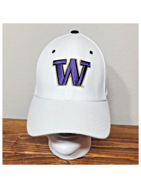 Zephyr Other - UW Huskies Flex Fit M / L Zephyr Hat Cap University of Washington NCAA White